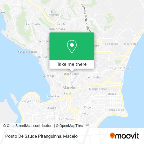 Posto De Saude Pitanguinha map