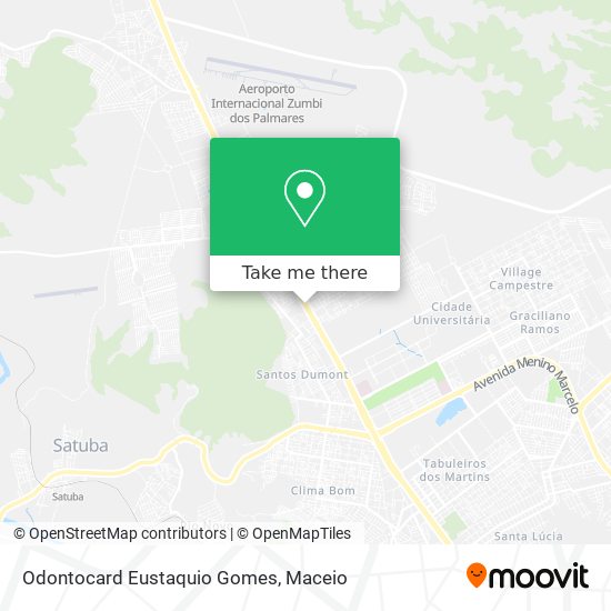 Odontocard Eustaquio Gomes map