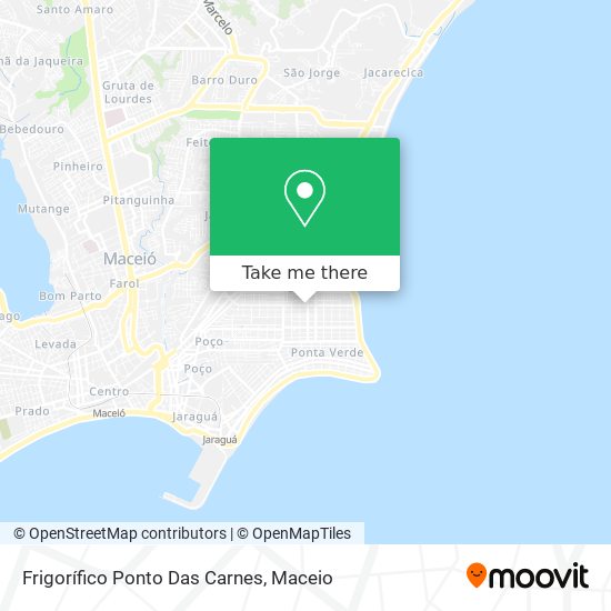 Frigorífico Ponto Das Carnes map