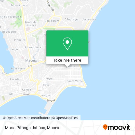 Maria Pitanga Jatiúca map