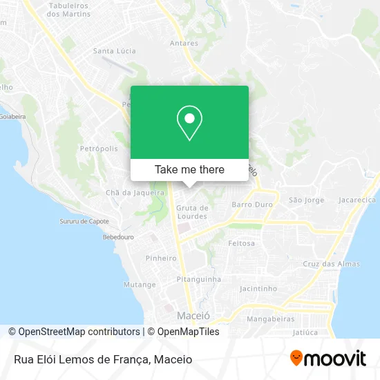 Rua Elói Lemos de França map