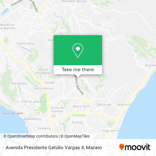 Mapa Avenida Presidente Getúlio Vargas 4