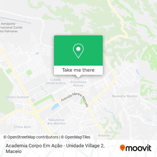 Academia Corpo Em Ação - Unidade Village 2 map