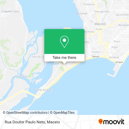 Rua Doutor Paulo Neto map