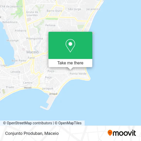 Conjunto Produban map