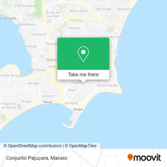 Conjunto Pajuçara map