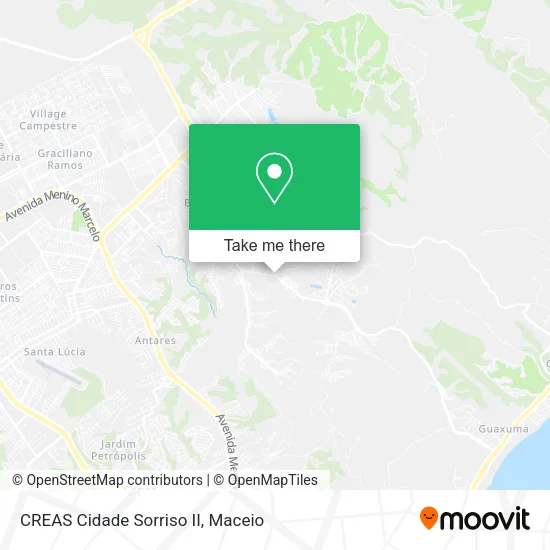 CREAS Cidade Sorriso II map