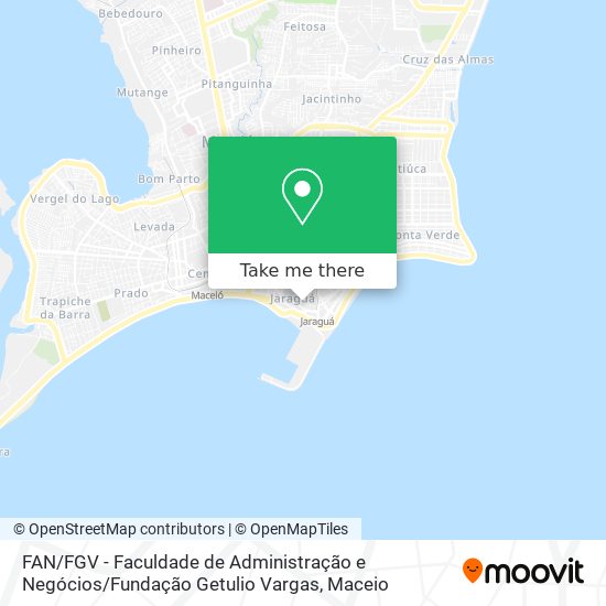 FAN / FGV - Faculdade de Administração e Negócios / Fundação Getulio Vargas map