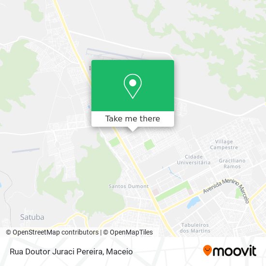 Rua Doutor Juraci Pereira map