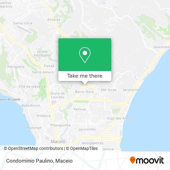 Condominio Paulino map