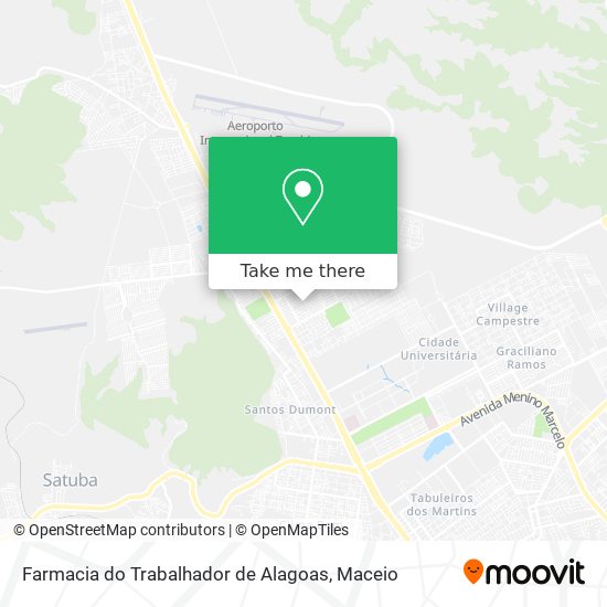 Farmacia do Trabalhador de Alagoas map