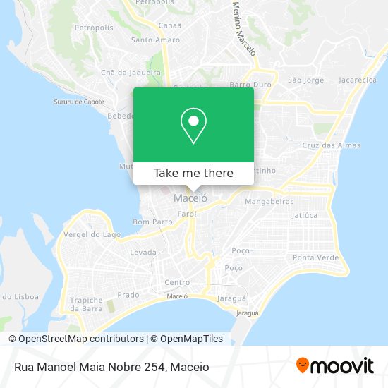 Rua Manoel Maia Nobre 254 map
