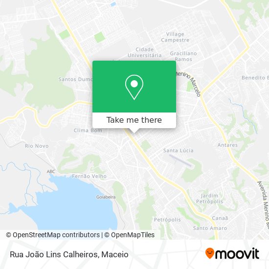 Rua João Lins Calheiros map