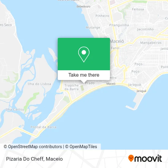 Pizaria Do Cheff map