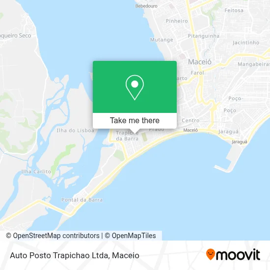 Auto Posto Trapichao Ltda map