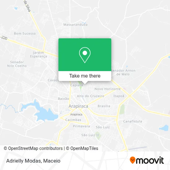 Adrielly Modas map