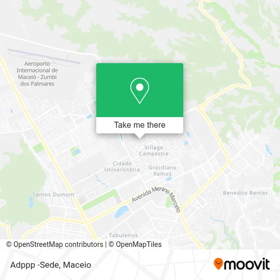 Adppp -Sede map