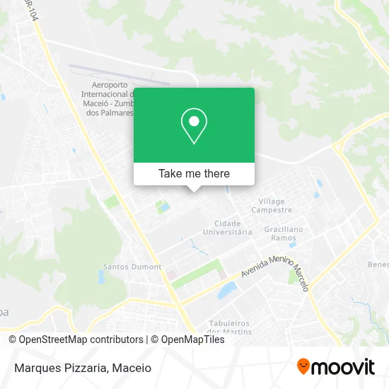 Marques Pizzaria map