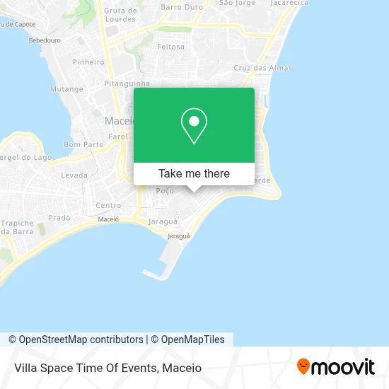 Villa Space Time Of Events map