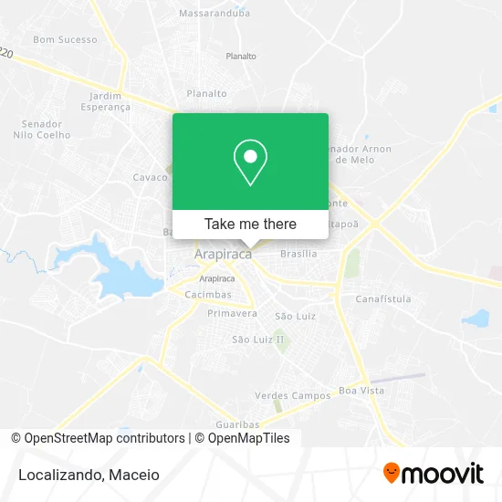 Localizando map