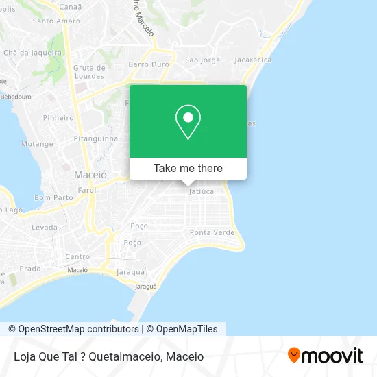 Loja Que Tal ? Quetalmaceio map