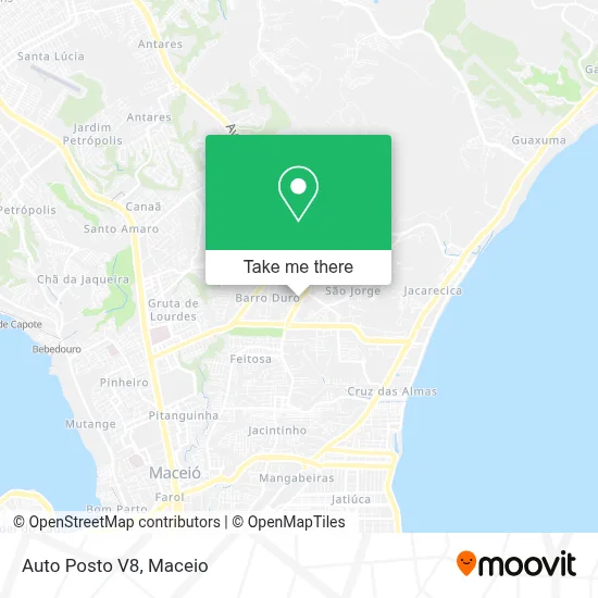 Auto Posto V8 map