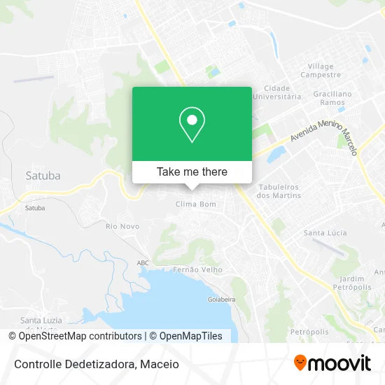 Controlle Dedetizadora map