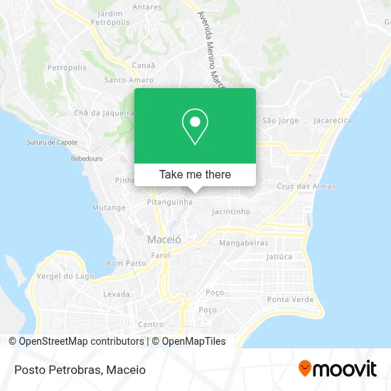 Posto Petrobras map