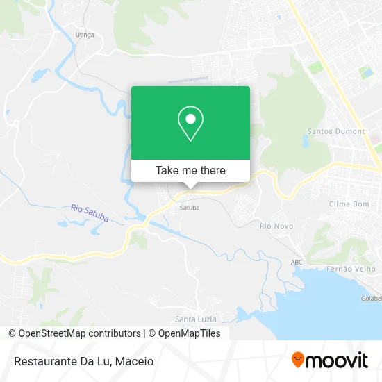 Restaurante Da Lu map