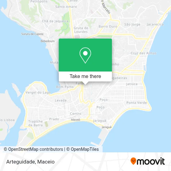 Arteguidade map