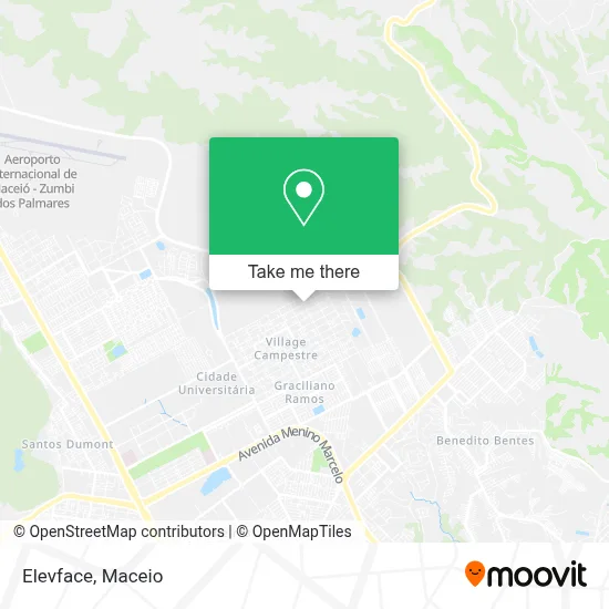Elevface map