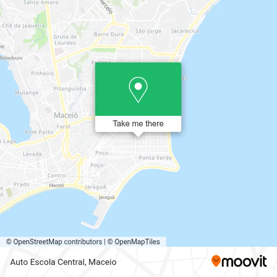 Auto Escola Central map