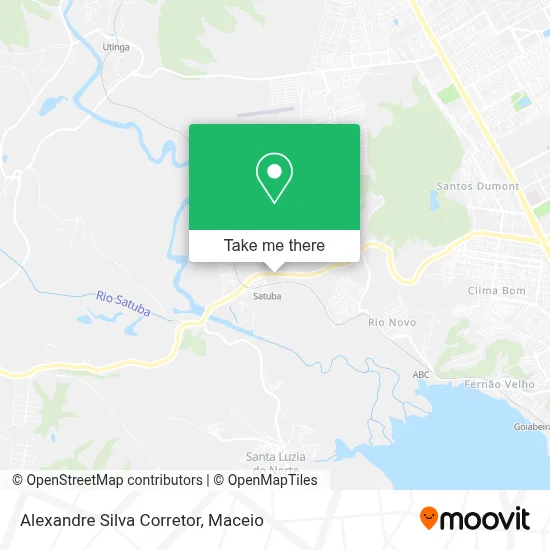 Alexandre Silva Corretor map