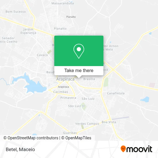 Betel map