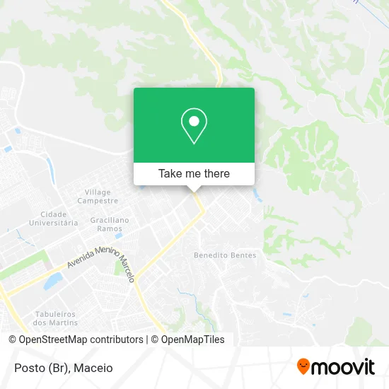 Posto (Br) map