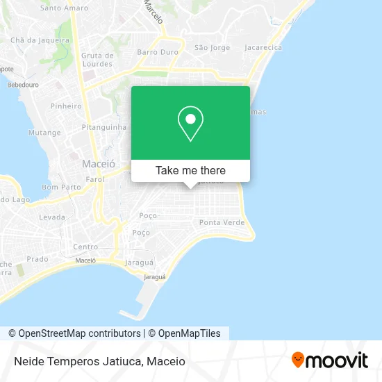 Neide Temperos Jatiuca map