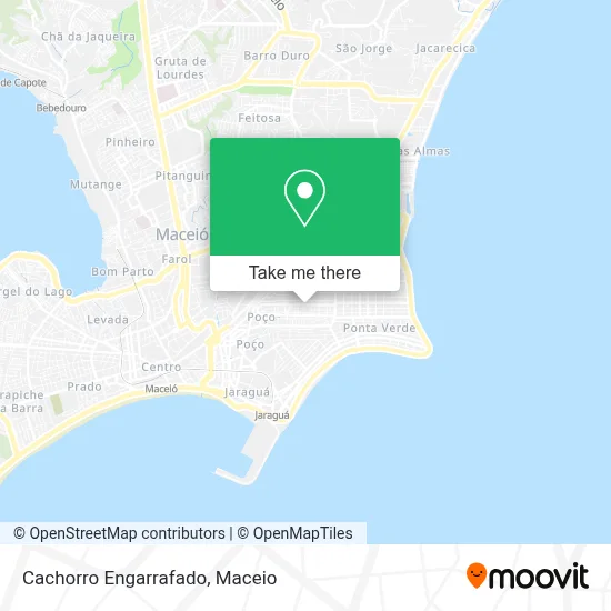 Cachorro Engarrafado map