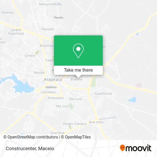 Construcenter map