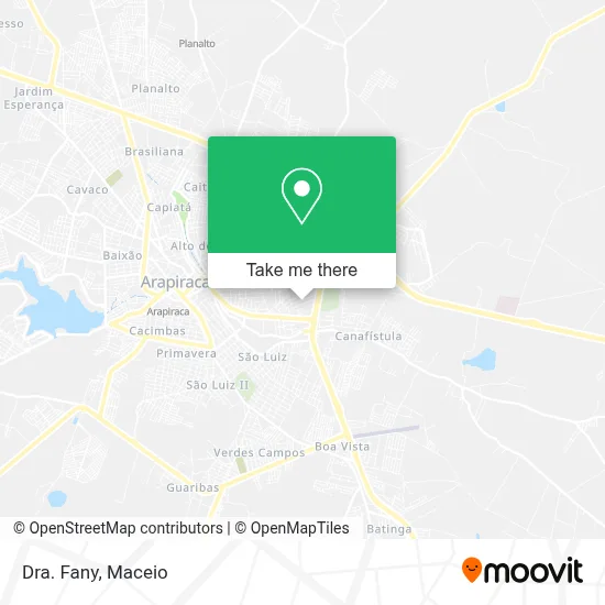 Dra. Fany map