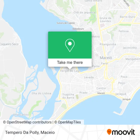Tempero Da Polly map