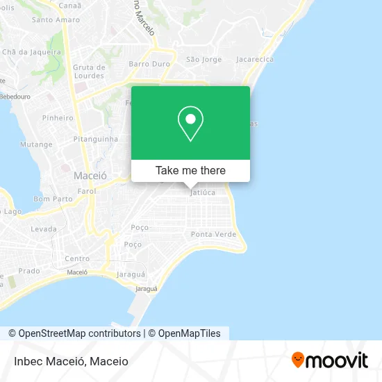 Inbec Maceió map