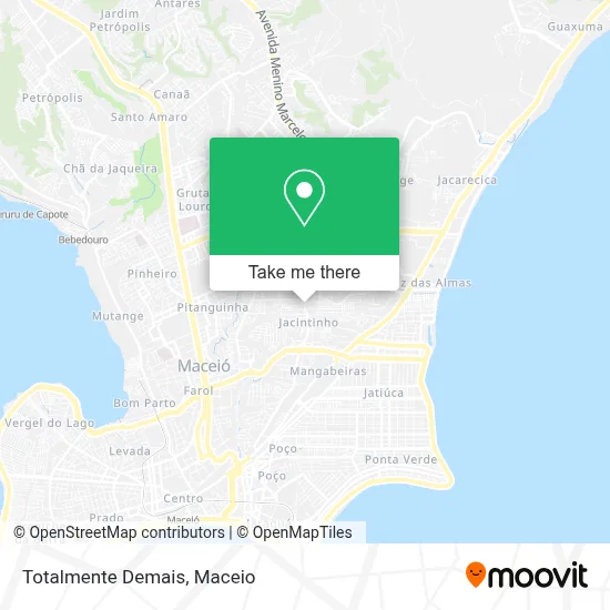 Totalmente Demais map