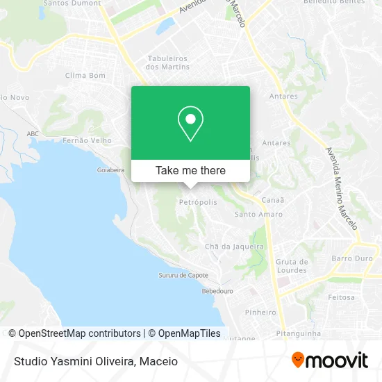Studio Yasmini Oliveira map