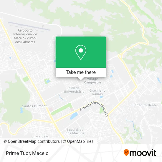 Prime Tuor map