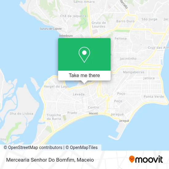 Mercearia Senhor Do Bomfim map