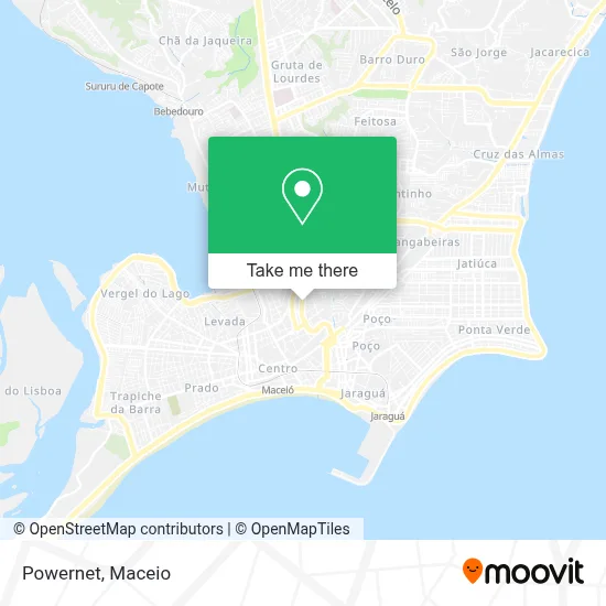 Powernet map