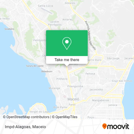 Impd-Alagoas map