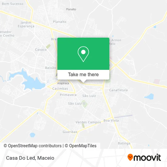 Casa Do Led map