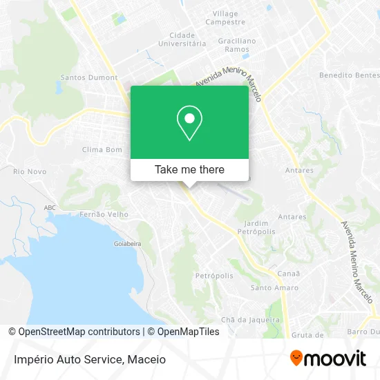 Império Auto Service map