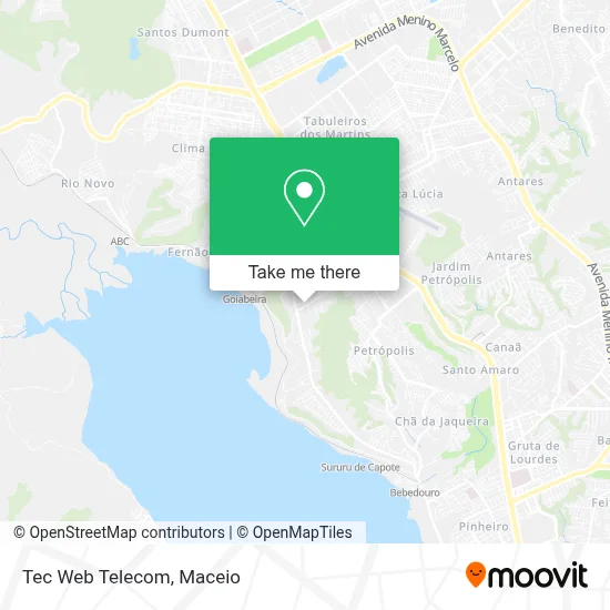 Tec Web Telecom map